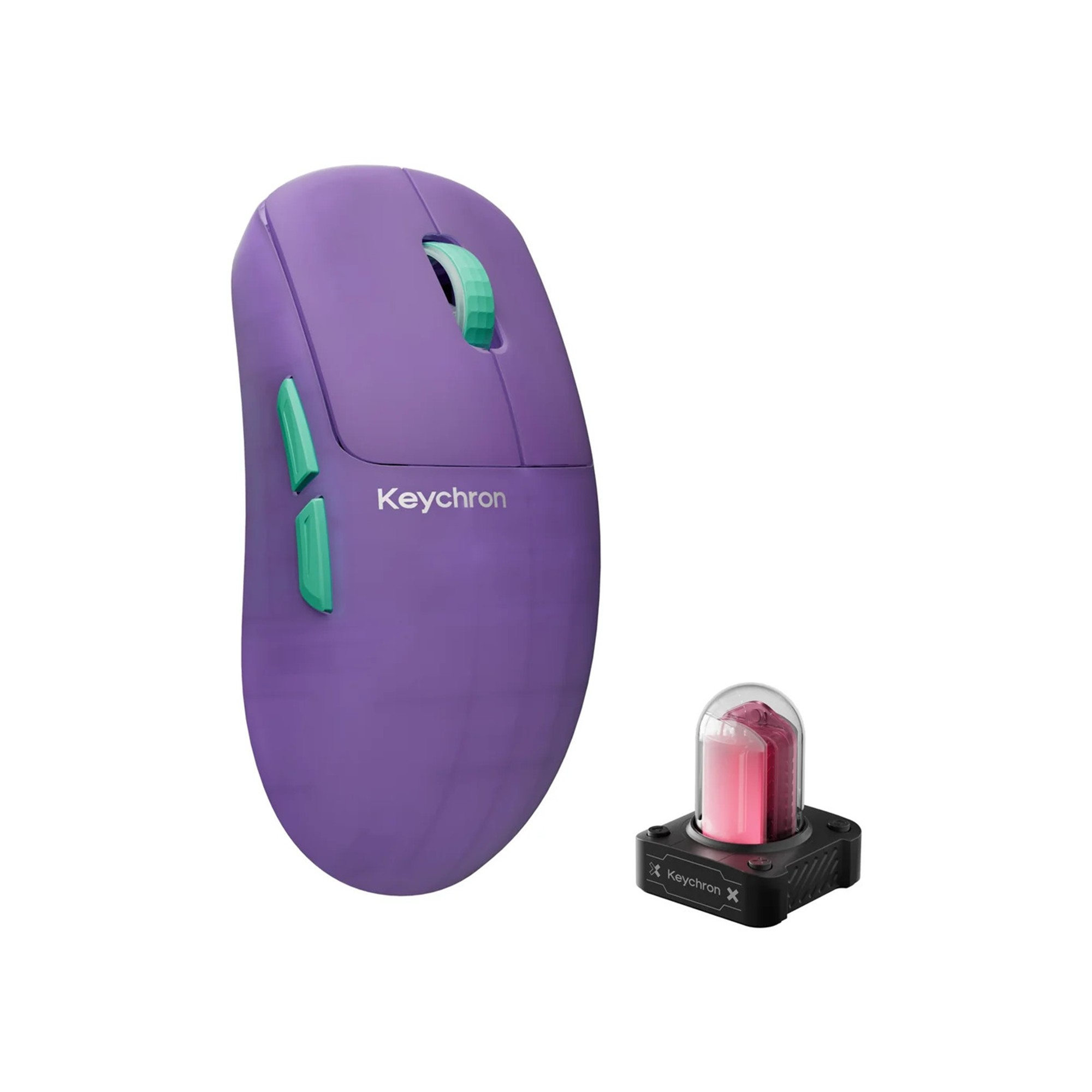 Ігрова миша з гібридними перемикачами MagOptic Keychron G6 HE UltraLight Wireless Mouse